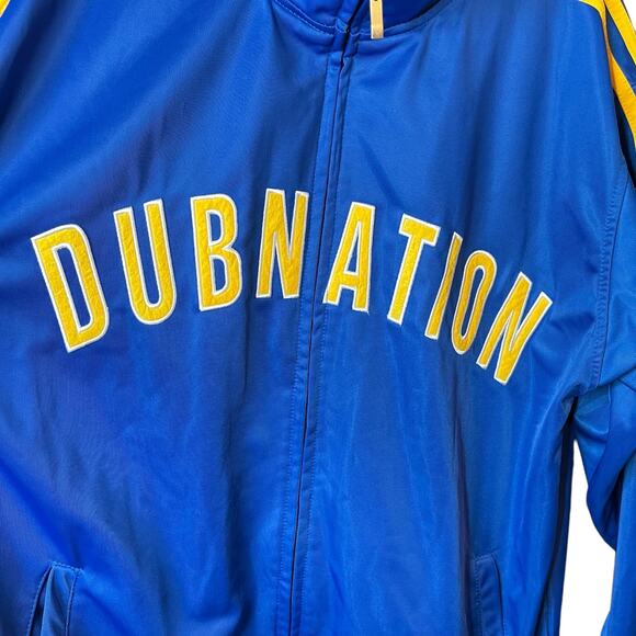 Renegade Golden State Warriors Dub Nation Fan Jacket Size Large - Picture 9 of 9